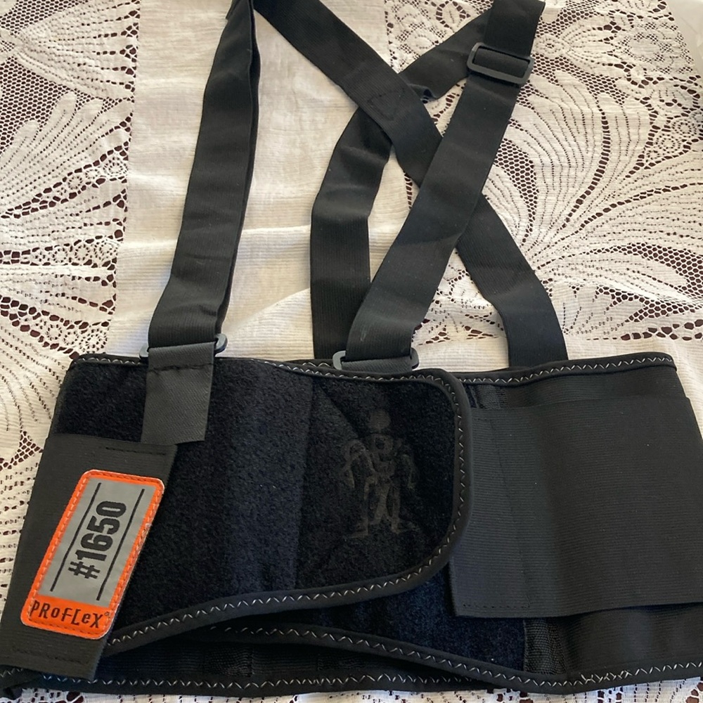 Proflex Workgear Adjustable Back Support brace.